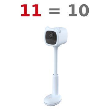 Радионяня Ezviz CS-BM1 (2 Мп, 4 мм), Wi-Fi, с динамиком и микрофоном, Для помещений, Голубой 99-10033948 фото