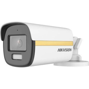 Камера видеонаблюдения Hikvision DS-2CE12DF3T-FS (2 Мп, 3.6 мм), PoE, с микрофоном, IP67, Белый 99-00005770 фото