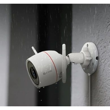 Камера відеоспостереження Ezviz CS-H3C (5 Мп, 2.8 мм), Wi-Fi, із мікрофоном, IP67, Білий 99-00024077 фото