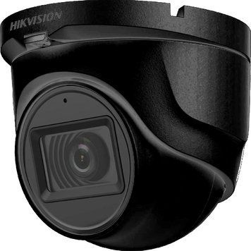 Камера відеоспостереження Hikvision DS-2CE76H0T-ITMFS (5 Мп, 2.8 мм), PoE, із мікрофоном, IP67, Чорний 99-00016647 фото