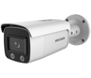 Камера відеоспостереження Hikvision DS-2CD2T47G2-L (4 Мп, 4 мм), PoE, IP67, Білий 99-00002779 фото