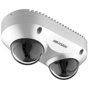 Камера відеоспостереження Hikvision DS-2CD6D52G0-IHS (4 Мп, 2.8 мм), PoE, із мікрофоном, IP67, Білий 99-00014069 фото