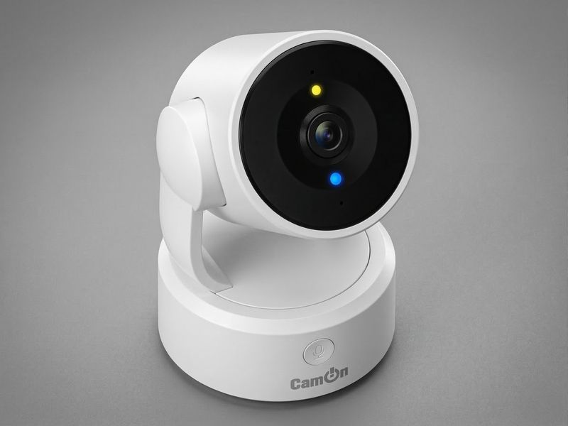Камера видеонаблюдения CamON-TDS-4MP (4 Мп, 4 мм), Wi-Fi, с динамиком и микрофоном, IP66, Белый CAM-00018 фото
