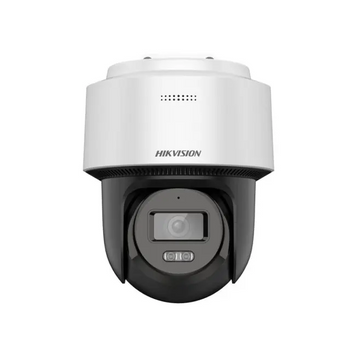 Камера відеоспостереження Hikvision DS-2DE2C400MWG-E (4 Мп, 2.8 мм), PoE, із динаміком та мікрофоном, IP66, Білий 99-00021716 фото