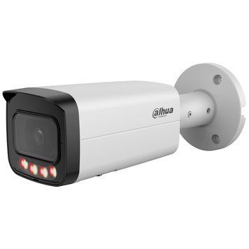Камера відеоспостереження Dahua DH-IPC-HFW21249T-S-IL (12 Мп, 2.8 мм), PoE, із мікрофоном, IP67, Білий 99-10024717 фото