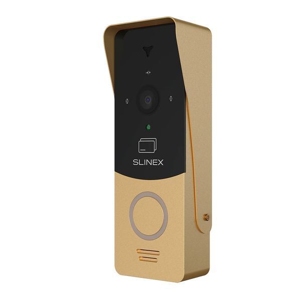 Виклична панель Slinex ML-20CRHD black/gold (з картками) 99-00006910 фото