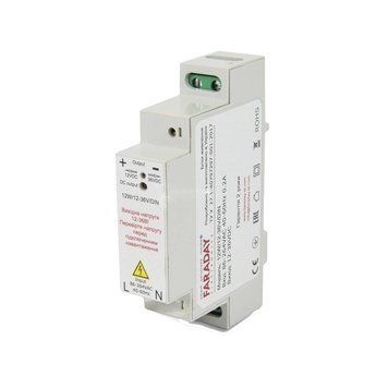 Блок живлення Faraday Electronics 12W/12-36V/DIN 11.8-37.5В 99-00016403 фото