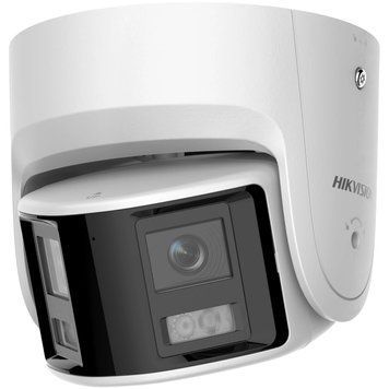 Камера відеоспостереження Hikvision DS-2CD2346G2P-ISU/SL (4 Мп, 2.8 мм), PoE, із мікрофоном, IP67, Білий 99-10026329 фото