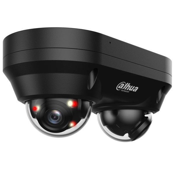 Камера видеонаблюдения Dahua DH-IPC-HDBW2449F-AS-E2-IL (8 Мп, 2.8 мм; 2.8 мм), PoE, с микрофоном, IP67, Черный 99-10026400 фото