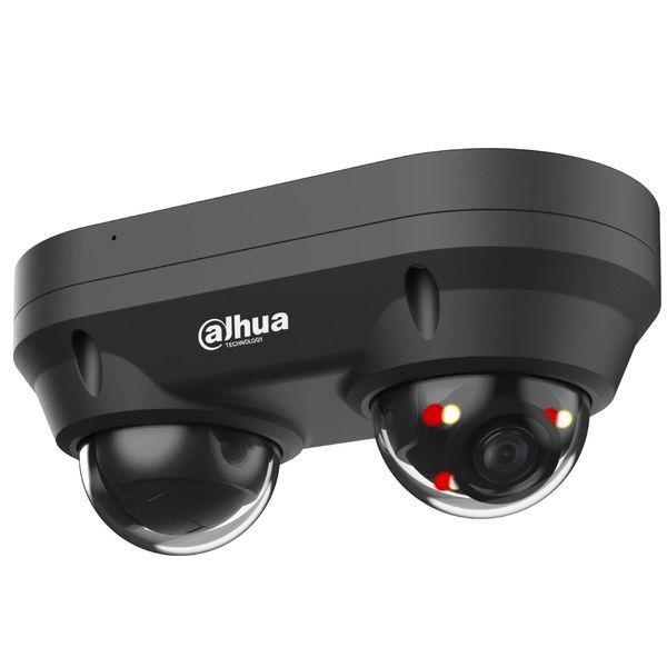 Камера видеонаблюдения Dahua DH-IPC-HDBW2449F-AS-E2-IL (8 Мп, 2.8 мм; 2.8 мм), PoE, с микрофоном, IP67, Черный 99-10026400 фото