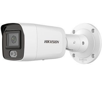 Камера відеоспостереження Hikvision DS-2CD3047G2-LS (4 Мп, 2.8 мм), PoE, із мікрофоном, IP67, Білий 99-00004574 фото