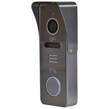 Панель виклику Light Vision RIO FHD(RF) Grey (Full HD + зчитувач) 99-10025315 фото