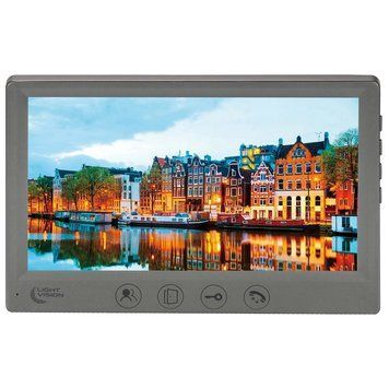 Видеодомофон Light Vision AMSTERDAM FHD Gray (7", Full HD) 99-10025316 фото