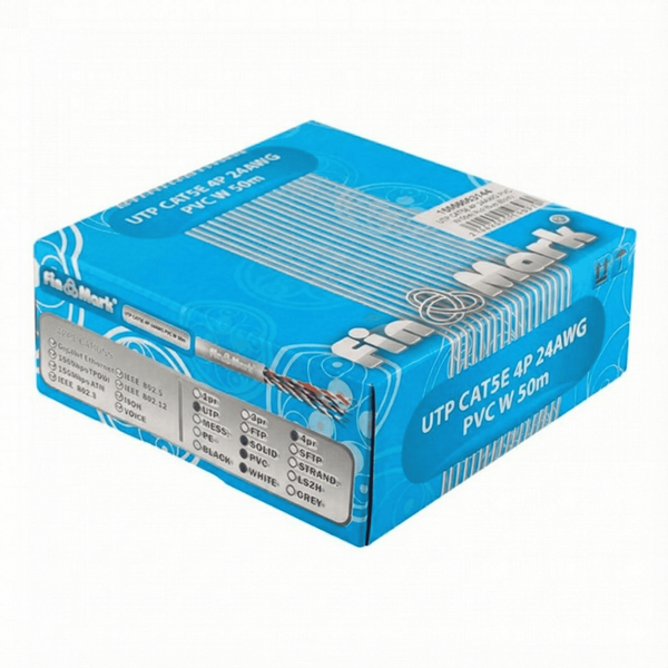 Кабель Finmark UTP CAT5e 4P PVC (Cu) (50 м) внутрішній FM40056 фото
