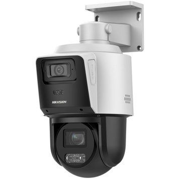 Камера видеонаблюдения Hikvision DS-2SE3C410MWG-E/14 (4 Мп, 2.8 мм; 2.8-12 мм), PoE, с микрофоном, IP66, Белый 99-10028637 фото