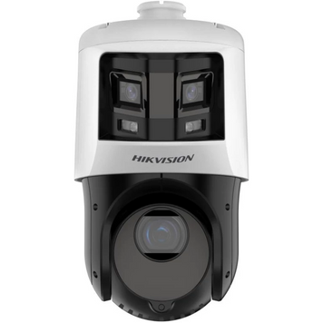 Камера відеоспостереження Hikvision DS-2SE4C425MWG-E/26 (4 Мп, 2.8 мм; 4.8-120 мм), PoE, із динаміком та мікрофоном, IP66, Білий 99-00020654 фото
