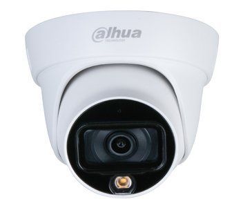 Камера відеоспостереження Dahua DH-HAC-HDW1509TLP-A-LED (5 Мп, 3.6 мм), PoE, із мікрофоном, IP67, Білий 99-00003440 фото