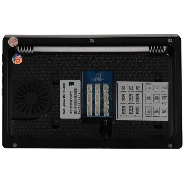 Відеодомофон Light Vision AMSTERDAM FHD Black (7", Full HD) 99-10025319 фото