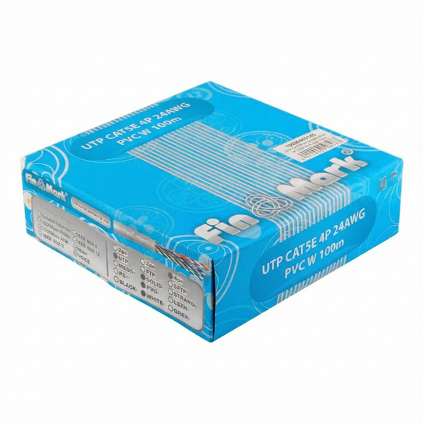 Кабель Finmark UTP CAT5e 4P PVC (Cu) (100 м) внутрішній FM40057 фото