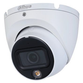 Камера відеоспостереження Dahua DH-HAC-HDW1200TLMP-IL-A (2 Мп, 2.8 мм), PoE, із мікрофоном, IP67, Білий 99-00014824 фото