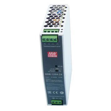 Блок питания Mean Well DDR-120A-24 24В 4.2А на DIN-рейку 99-00006209 фото