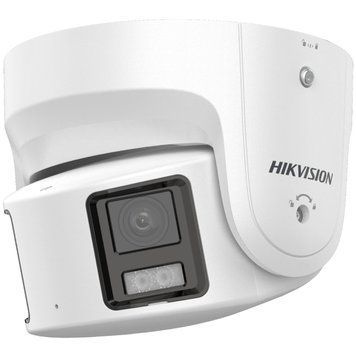 Камера відеоспостереження Hikvision DS-2CD3387G2P-LSU/SL (8 Мп, 4 мм), PoE, із мікрофоном, IP67, Білий 99-00009160 фото