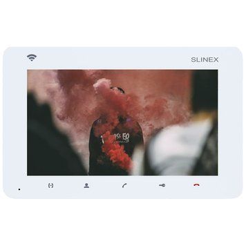 Wi-Fi видеодомофон Slinex SM-07N Cloud white (7") 99-00012644 фото
