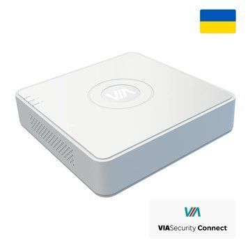 4-канальний мережевий IP відеореєстратор VIASecurity VIA-NVR04V1Q 99-10026385 фото