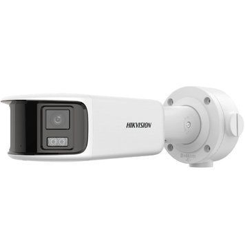 Камера відеоспостереження Hikvision DS-2CD3T87G2P-LSU/SL (8 Мп, 4 мм), PoE, із мікрофоном, IP67, Білий 99-00009161 фото
