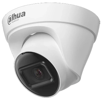 Камера відеоспостереження Dahua DH-IPC-HDW1230T1 (2 Мп, 2.8 мм), PoE, IP67, Білий 99-00020127 фото