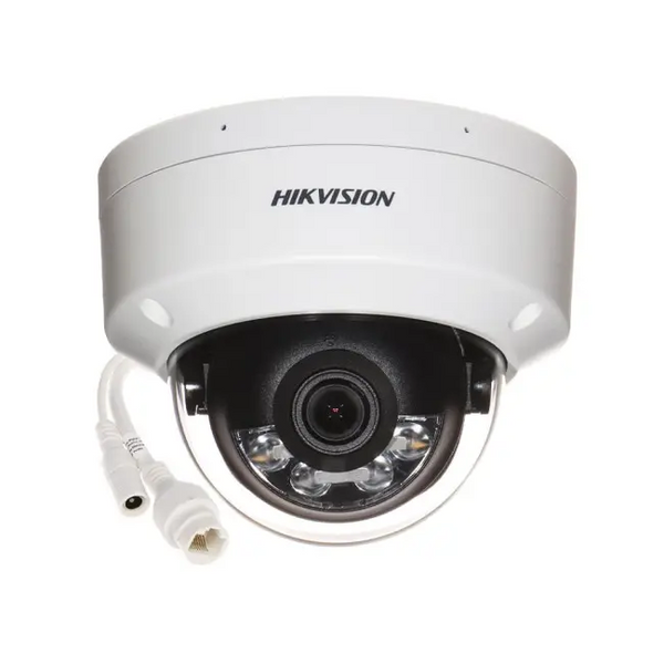 Камера видеонаблюдения Hikvision DS-2CD1143G2-LIUF (4 Мп, 2.8 мм), PoE, с микрофоном, IP67, Белый 99-00023463 фото