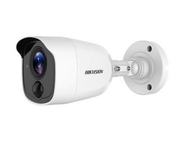 Камера видеонаблюдения Hikvision DS-2CE11H0T-PIRLO (5 Мп, 2.8 мм), PoE, с динамиком и микрофоном, IP67, Белый 99-00001534 фото