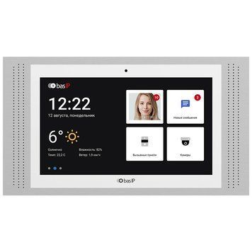 IP-відеодомофон Bas-IP AT-10 white 10" 99-00009103 фото