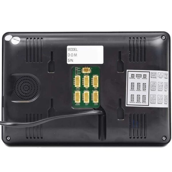 Відеодомофон BCOM BD-780M Black (7", Full HD, пам'ять) 99-00018849 фото
