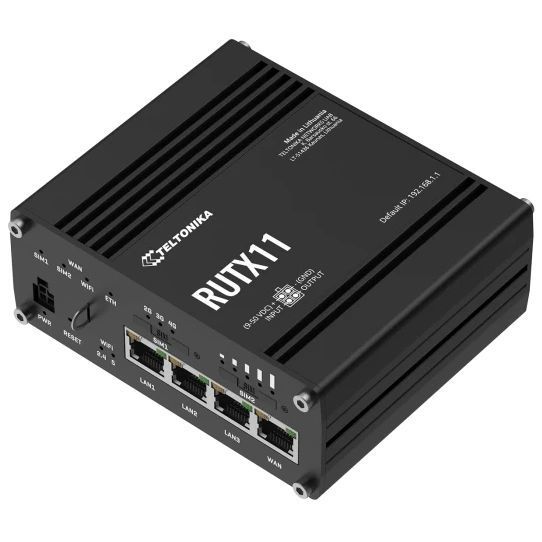 Teltonika RUTX11 Промисловий стільниковий маршрутизатор 99-10026559 фото