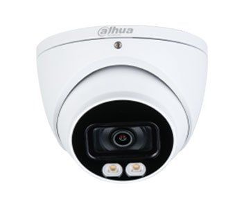 Камера відеоспостереження Dahua DH-HAC-HDW1239TP-A-LED (2 Мп, 3.6 мм), PoE, із мікрофоном, IP67, Білий 99-00002516 фото