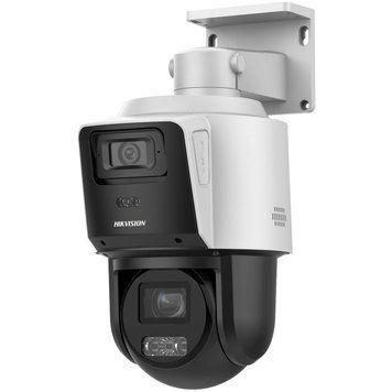 Камера видеонаблюдения Hikvision DS-2SE3C404MWG-E/14 (4 Мп, 2.8 мм; 2.8-12 мм), PoE, с микрофоном, IP66, Белый 99-10026344 фото