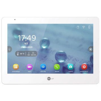 Гибридный видеодомофон NeoLight MEZZO Hybrid White (10", Full HD) 99-00023008 фото