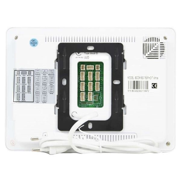 Видеодомофон BCOM BD-760FHD/T White (7", сенсорный, белый) 99-00018856 фото