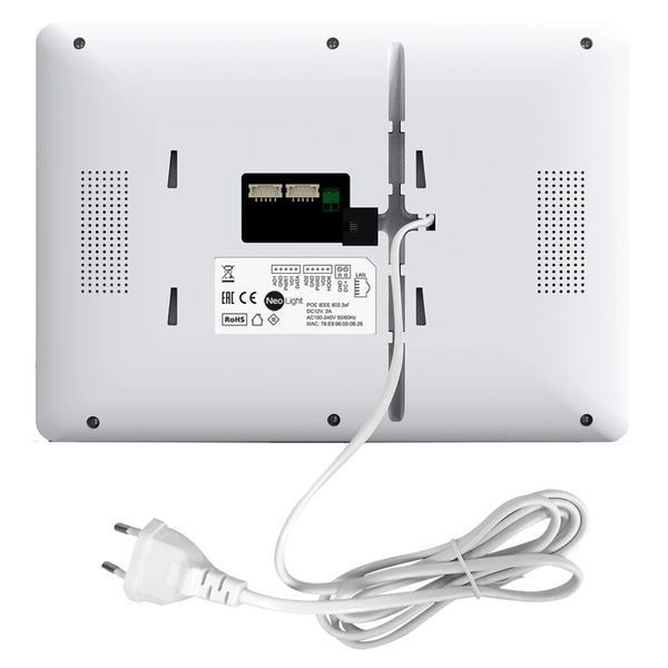Гібридний відеодомофон NeoLight MEZZO Hybrid White (10", Full HD) 99-00023008 фото