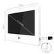 Гібридний відеодомофон NeoLight MEZZO Hybrid White (10", Full HD) 99-00023008 фото 2