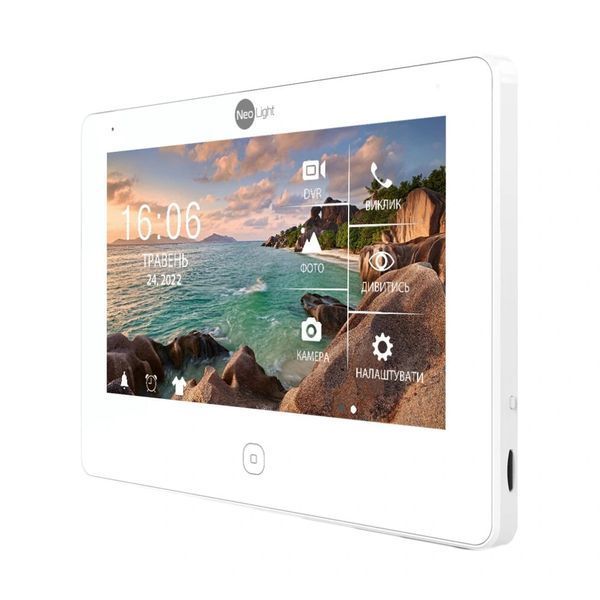 Wi-Fi видеодомофон NeoLight ALPHA HD WF White (7", белый) 99-00005719 фото