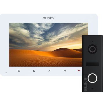 Комплект видеодомофона Slinex SM-07MHD White + ML-17HD Black 99-00014495 фото