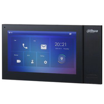 IP видеодомофон Dahua DHI-VTH2421FB-P (7", Black, PoE) 99-00001885 фото