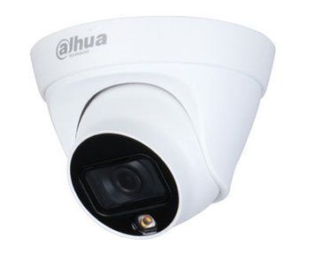 Камера видеонаблюдения Dahua DH-HAC-HDW1209TLQP-LED (2 Мп, 3.6 мм), PoE, IP67, Белый 99-00002822 фото