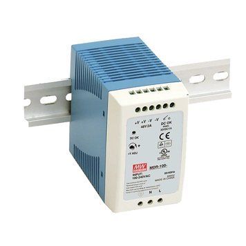 Блок живлення MeanWell MDR-100-24 24В 4А на DIN-рейку 99-00006806 фото