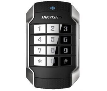 Считыватель Mifare Hikvision DS-K1104MK (IP65, клавиатура) 00-00000160 фото