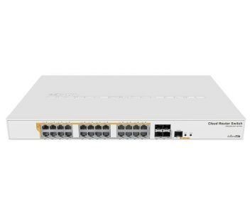 MikroTik CRS328-24P-4S+RM PoE Коммутатор 24 порта управляемый 00-00000300 фото