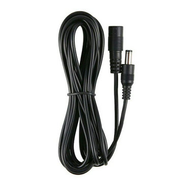 Удлинитель DC12V 2 метра 5,5мм x 2,1мм Black CAM-01000 фото