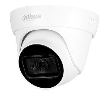 Камера відеоспостереження Dahua DH-HAC-HDW1200TLP-A (2 Мп, 2.8 мм), PoE, із мікрофоном, IP67, Білий 99-00001817 фото